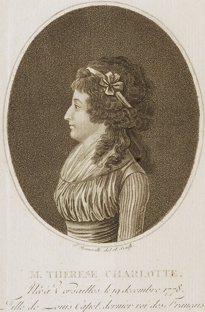M. Therese Charlotte af Francois Bonneville