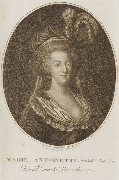 Marie Antoinette af Francois Bonneville