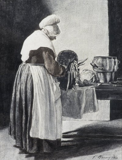 Kokken af François Bonvin