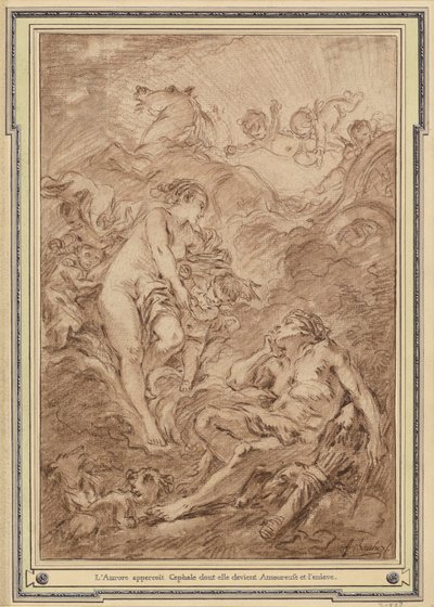 Aurora og Cephalus af François Boucher