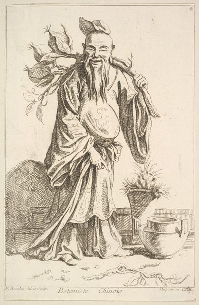 Kinesisk botaniker af François Boucher