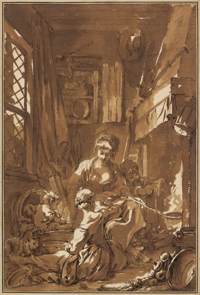 Crêpes af François Boucher