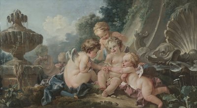 Amorer i sammensværgelse af François Boucher