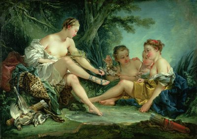 Diana efter jagten af François Boucher