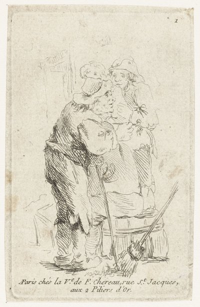 Tre landmænd af François Boucher