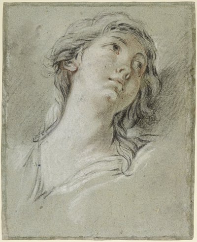 Kvindehoved af François Boucher