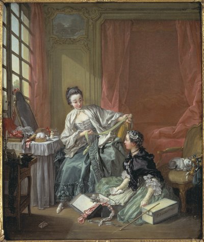 Mølleren - Mølleren, af Boucher, Francois (1703-1770). olie på lærred af François Boucher