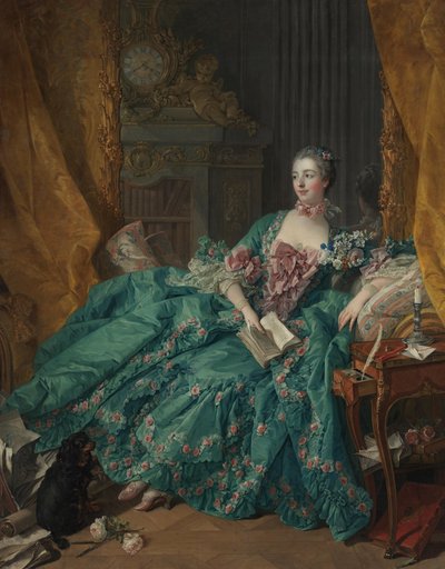 Madame de Pompadour af François Boucher
