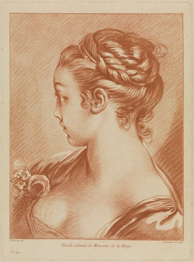 Pigefigur af François Boucher