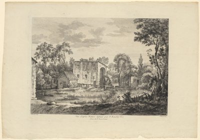 Naturstudie efter François Boucher (nr. 1) af François Boucher