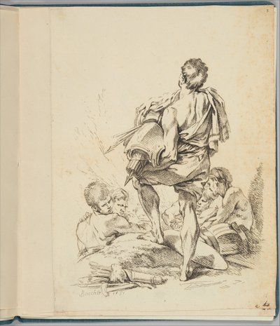 Ny bog med forskellige figurer af François Boucher