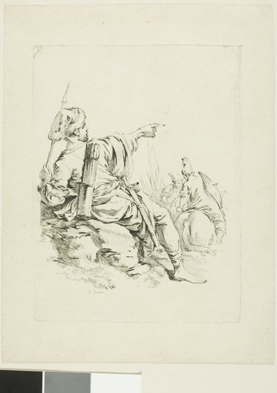 Orientalsk kriger af François Boucher