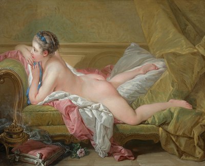 Den sovende pige af François Boucher