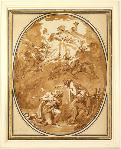 Kristi dåb af François Boucher