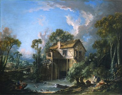 Mølle i Charenton af François Boucher