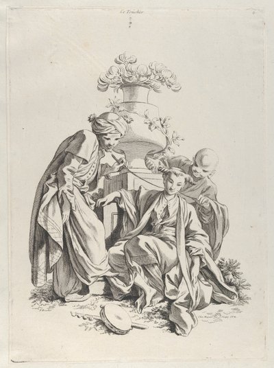 Berøring, fra »De fem sanser« af François Boucher