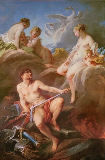 Venus beder Vulcan om Æneas
