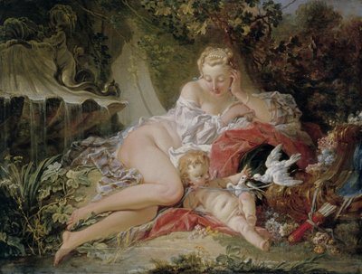 Venus og Amor af François Boucher