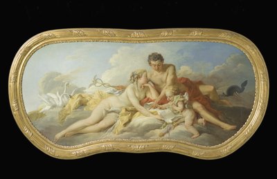 Venus og Merkur underviser Amor af François Boucher