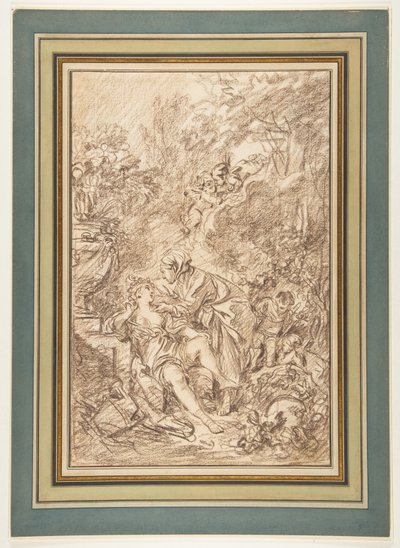Vertumnus og Pomona af François Boucher