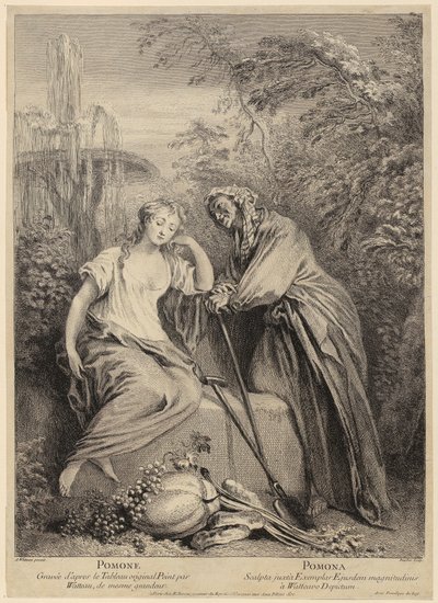 Vertumnus og Pomona af François Boucher