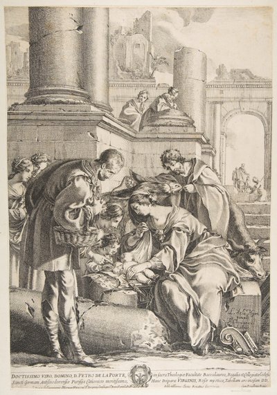 Tilbedelse.n.d. af Francois Chauveau