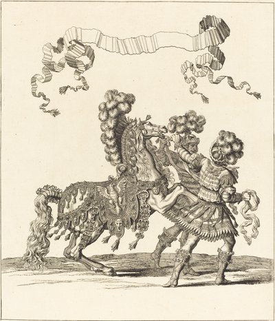 Hovedhest og romerske grooms af Francois Chauveau