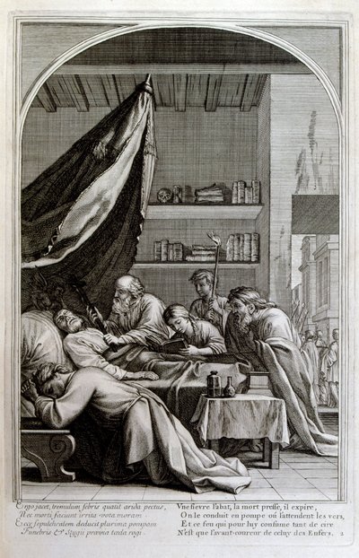Gravering af Francois Chauveau 1680 