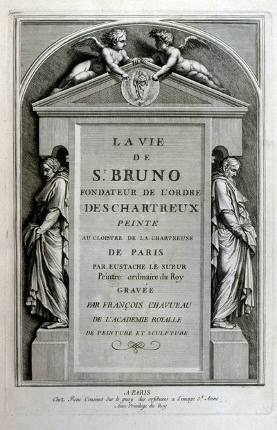 Gravering af Francois Chauveau 1680 