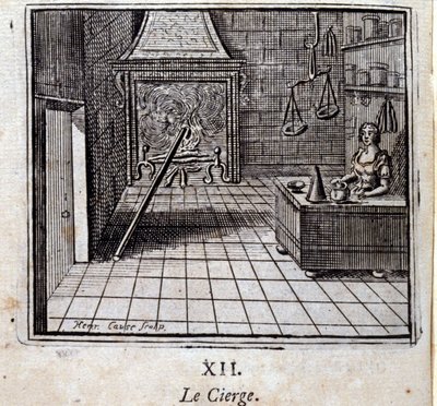 Lyset. Fabler af Jean de La Fontaine (1621-95). Illustration af Francois Chauveau (1613-1676). Udgave af 1728. af Francois Chauveau