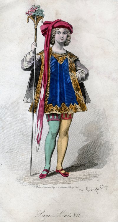 Side, Ludvig XII, 1800-tallet. af Francois Claudius Compte Calix