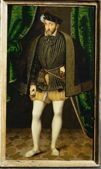 Henri II, konge af Frankrig ... af François Clouet