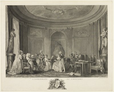 Koncerten af Francois Dequevauviller