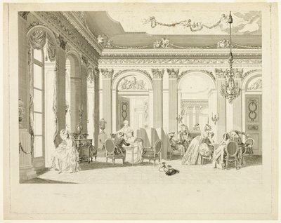 Tegnestuen af Francois Dequevauviller
