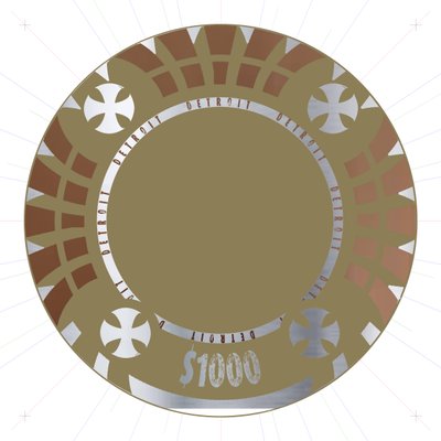 PokerChip, 2015, digital af Francois Domain