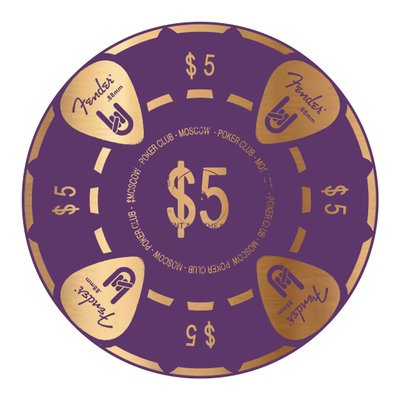 PokerChip, 2015, digital af Francois Domain