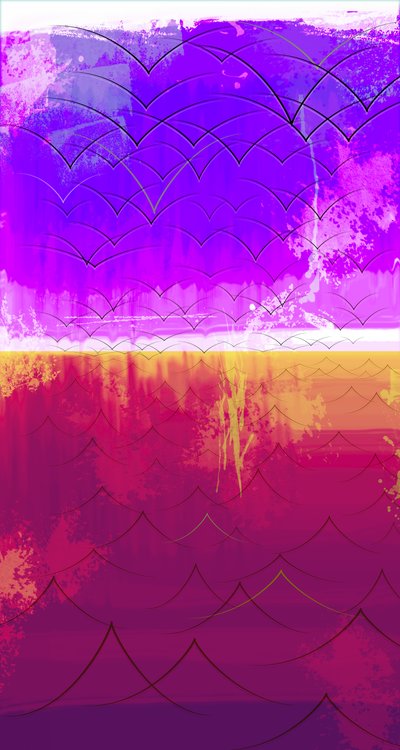 The Edge of the World, 2014 (digital) af Francois Domain