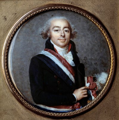 Fransk revolution: "" Portræt af grev Francois Antoine Boissy d