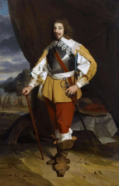 Henri II 1595-1632, hertug af Montmorency af Francois Edouard Picot