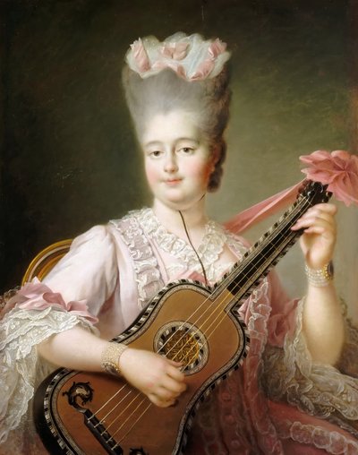 Marie Clotilde af Frankrig 1759-1802, dronning af Sardinien af Francois Hubert Drouais