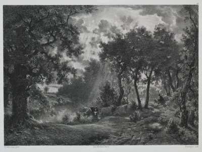 Efter bruseren. af Francois Louis Francais