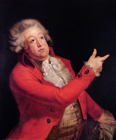Honore Gabriel Riqueti (1749-91) greve af Mirabeau, ca. 1790 af Francois Louis Lonsing