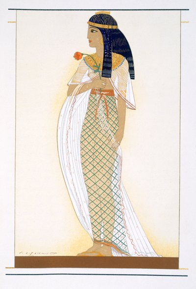 En prinsesse, en illustration fra 