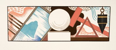 Grafisk illustration fra Prométhée Enchaîné af Aeschylus, pub. 1941 (stenciltryk) af Francois Louis Schmied
