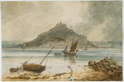 Mont St Michel, 1802 af Francois Louis Thomas Francia