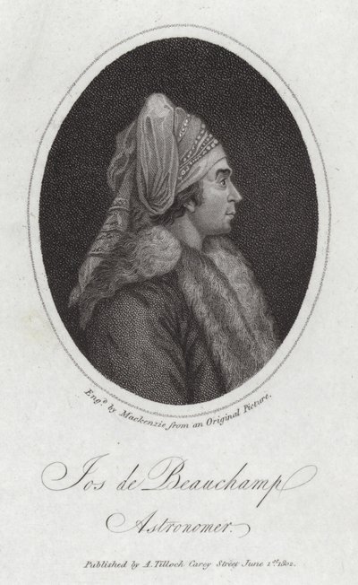 Pierre Joseph de Beauchamp af Francois Marie Rosset