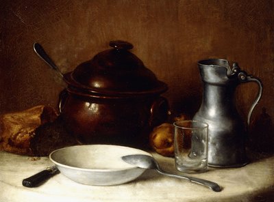 Før Måltidet; Før måltidet af Jean Francois Millet