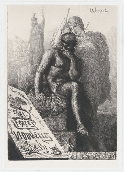 New Strong Waters, 1876. af Francois Nicolas Chifflart