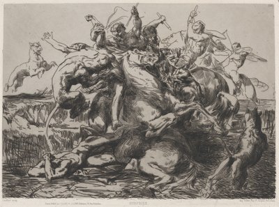 Overraskelse, 1800-tallet. af Francois Nicolas Chifflart