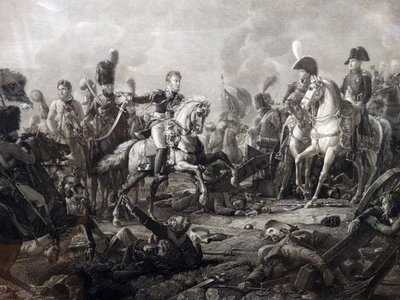 Slaget ved Austerlitz af Francois Pascal Simon (after) Gerard